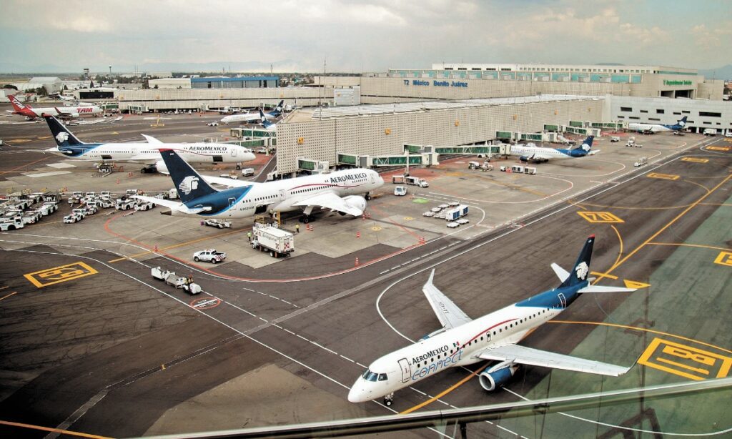 Disminuye el tráfico aéreo en México durante agosto Foto cortesía