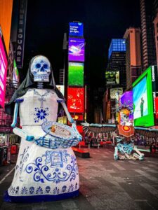 Catrinas celebran el Día de Muertos en Nueva York 