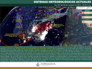 Clima hoy en Cancún y Quintana Roo: Nublado con probablilidad de lluvias