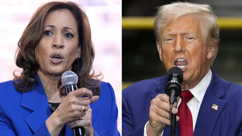 Donald Trump y Kamala Harris, en pleito por el voto latino en EE.UU.