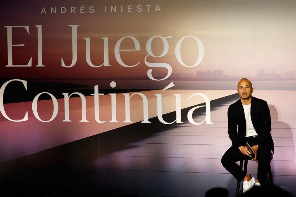 Andrés Iniesta anuncia su adiós del futbol