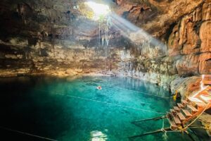 Cenote Samula considerado el mas grande de Yucatan 2