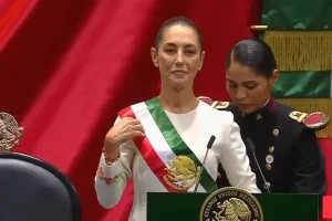 Claudia Sehinbaum toma protesta como Presidenta de Mexico