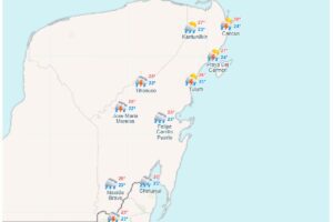 Clima para hoy en Cancun y Quintana Roo Intensas lluvias 2