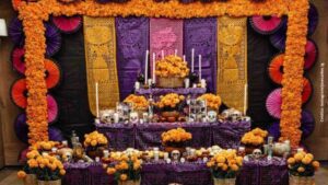 Dia de muertos cuando se pone ofrenda a los recien fallecidos