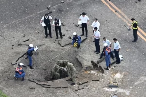 En Aeropuerto de Japon explota bomba de la Segunda Guerra Mundial