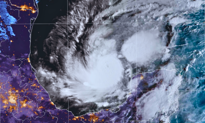 Huracán Milton pone en Alerta Amarilla a Cancún y norte de Quintana Roo Foto cortesía