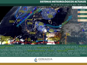 Clima hoy en Cancún y Quintana Roo: Onda tropical generará lluvias fuertes