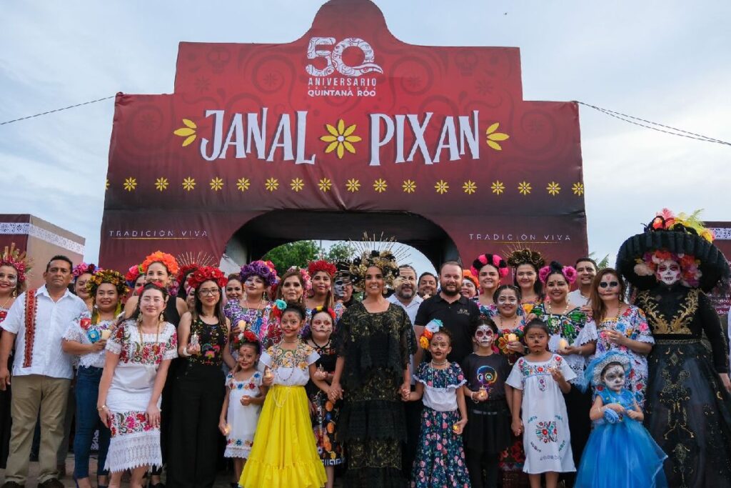 Paseo de ánimas del Janal Pixán en Chetumal