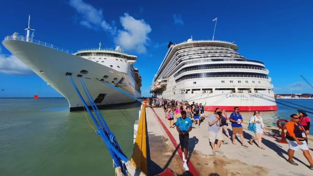 Progreso a la alza con el arribo de cruceros