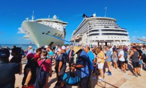 Progreso a la alza con el arribo de cruceros