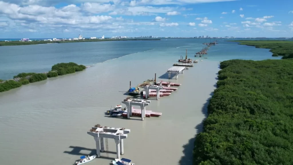 Puente Nichupté en Cancún sería terminado en Semana Santa de 2025