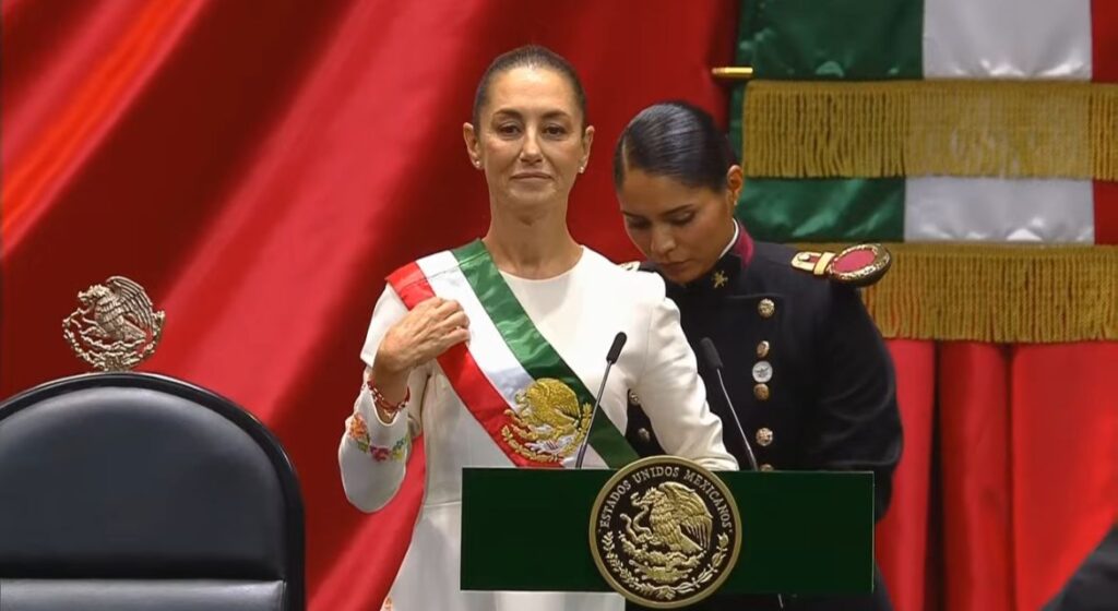 ¡Histórico! Claudia Sheinbaum asume el mando como primera presidenta de México