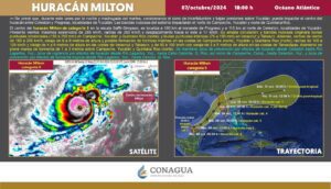 Huracán Milton está causando destrozos 