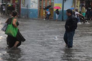 Inundaciones en el Centro Histórico de Mérida 