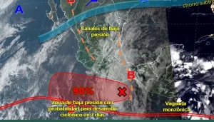 No hay alerta fuerte por la tormenta Kristy