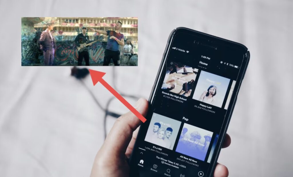 ¿La competencia de YouTube? Permite Spotify activar los videos desde la app