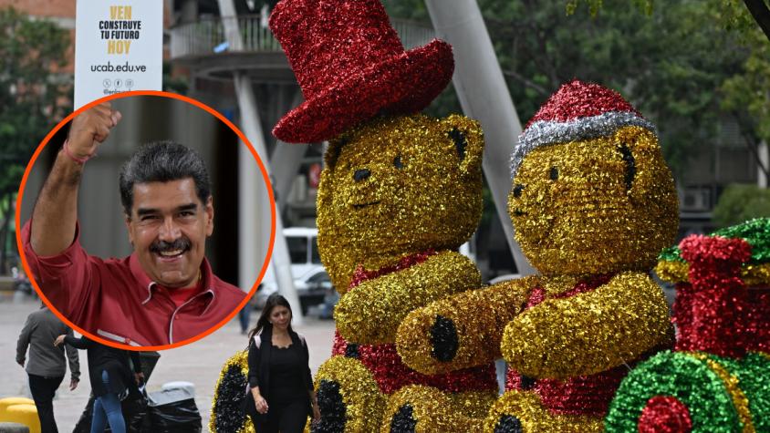 Así llegó la Navidad en Venezuela por decreto de Nicolás Maduro