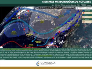 Clima hoy en Cancún y Quintana Roo: Cielo medio nublado con probabilidad de lluvias