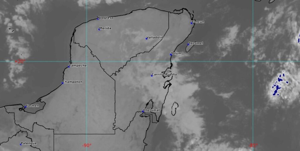 Clima hoy en Cancún y Quintana Roo: Probabilidad de chubascos