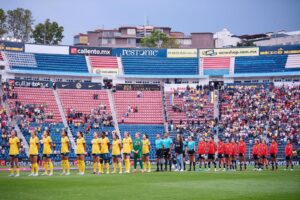 Chivas vs America en vivo de Ida de Cuartos de Final del Apertura 2024 de Liga MX Femenil. .