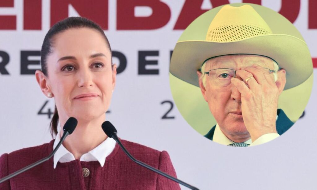 Claudia Sheinbaum habla de las contradicciones de Ken Salazar