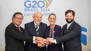 Claudia Sheinbaum habla de su propuesta en el G20