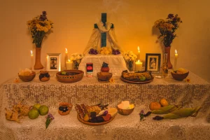 Comida típica del Día de Muertos 