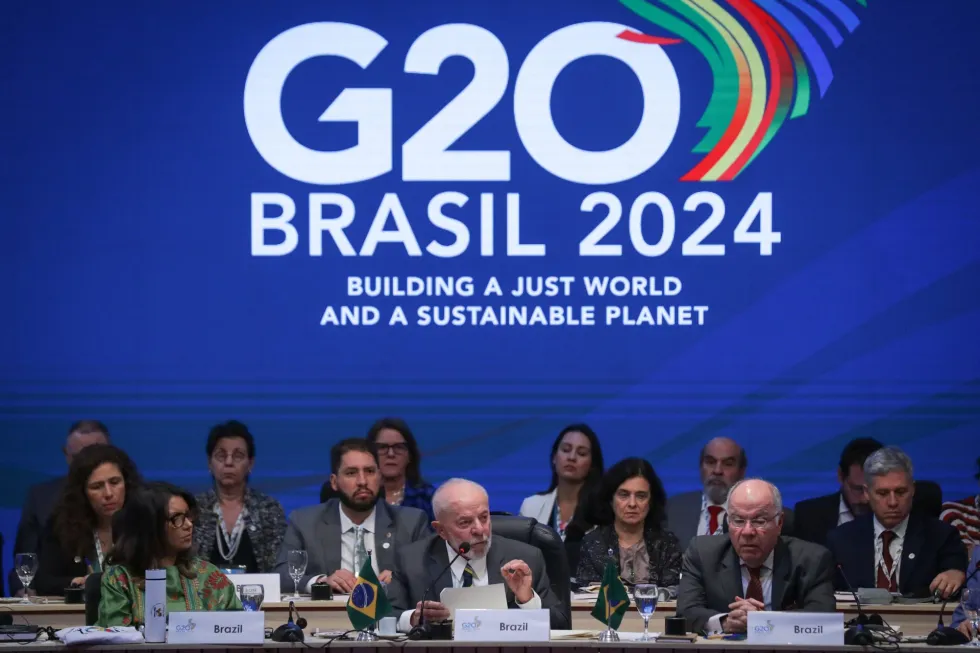 "Con tensiones por calentamiento global", así inicia el G-20 en Brasil