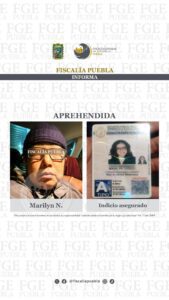 Marilyn Cote es detenida en Tlaxcala 