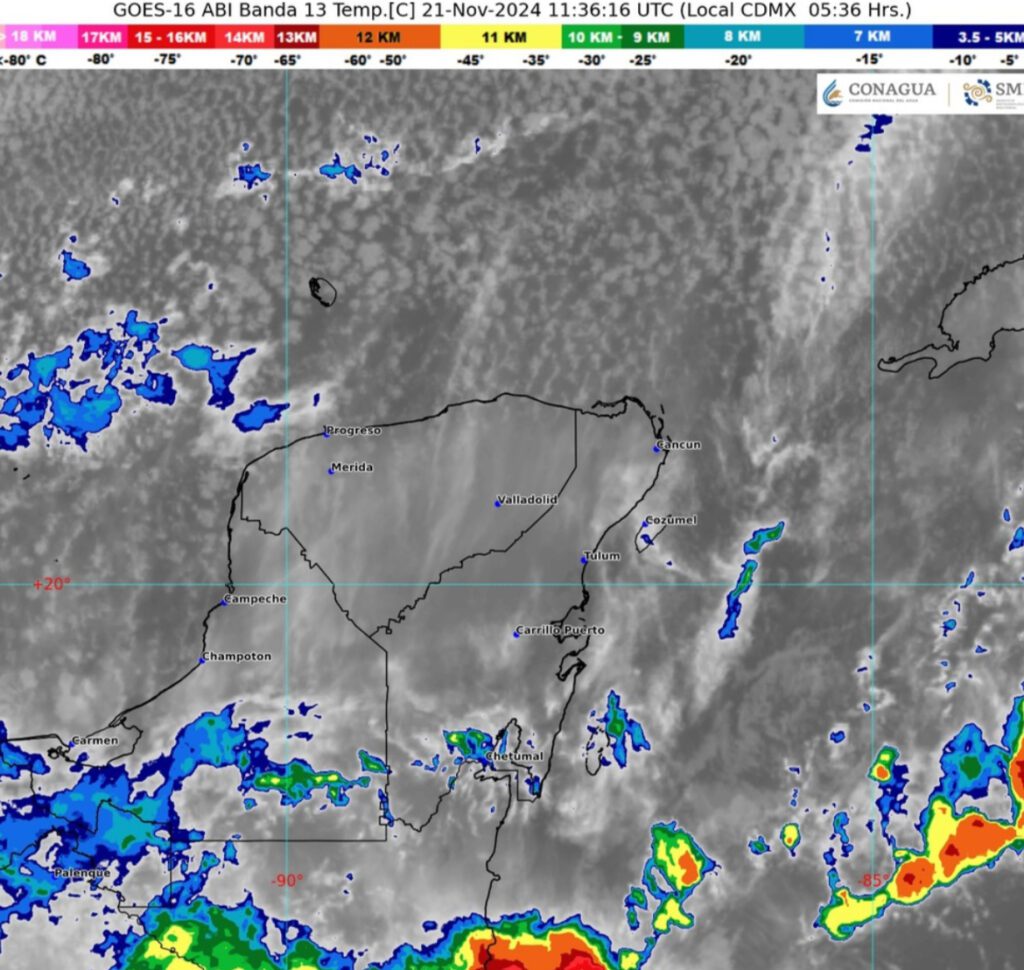 Clima hoy en Cancún y Quintana Roo: lluvias con evento de “Norte”