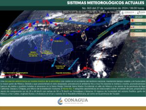 Clima hoy en Cancún y Quintana Roo: Nublado con vientos