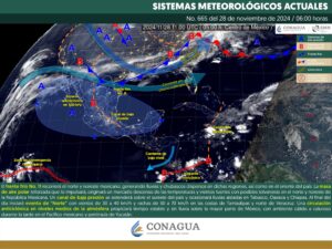 Clima hoy en Cancún y Quintana Roo: Nublado con ambiente cálido