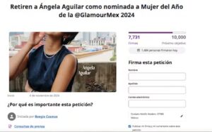 Ángela Aguilar en riesgo de perder título “Mujer del año”, usuarios recolectan firmas