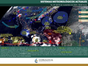 Clima hoy en Cancún y Quintana Roo: Posibles intervalos de chubascos