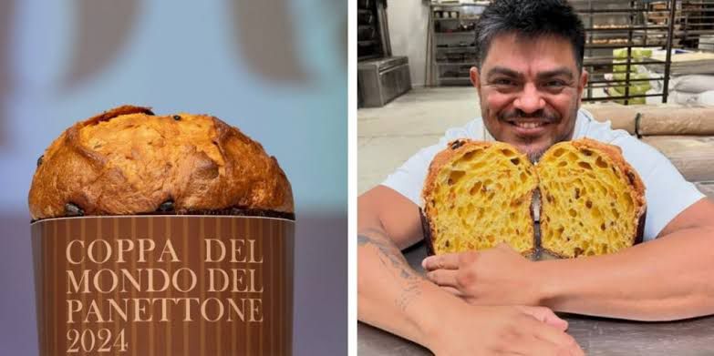  Panadero mexicano vence a italianos con el mejor panettone del mundo