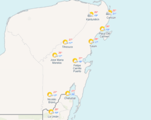 clima para hoy