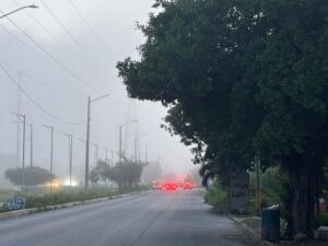 Neblina en Cancún