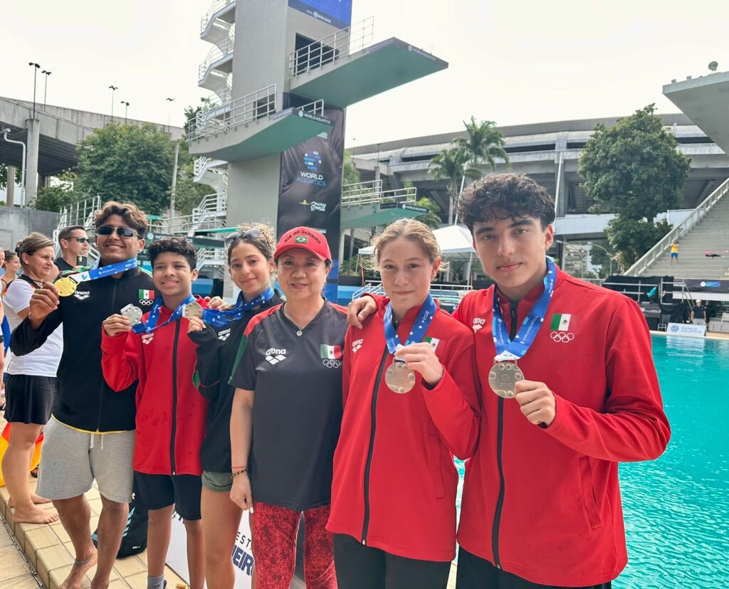 México hace historia en clavados: Equipo juvenil supera a China y conquista el Campeonato Mundial 2024