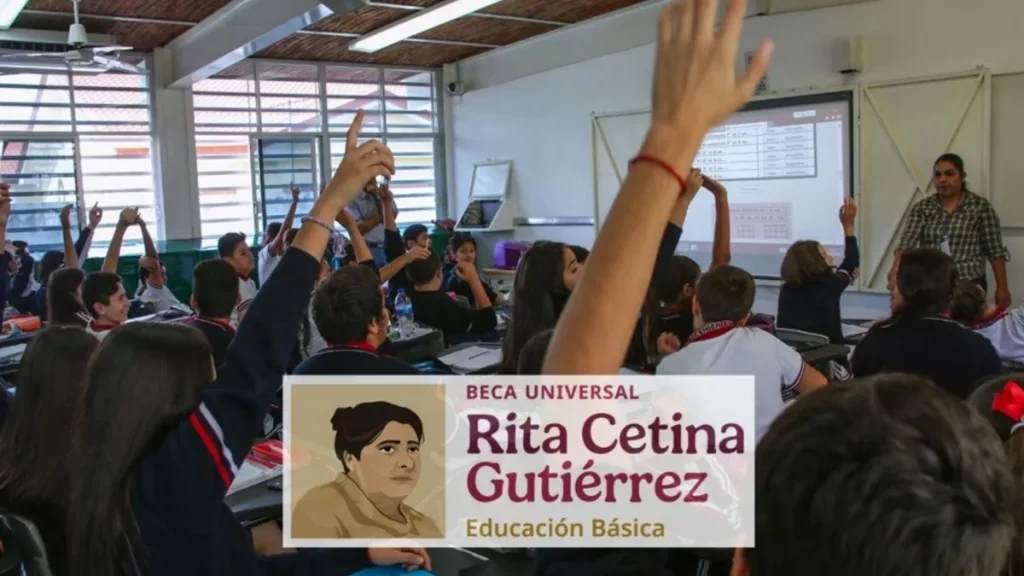 Beca Rita Cetina entrega de tarjetas