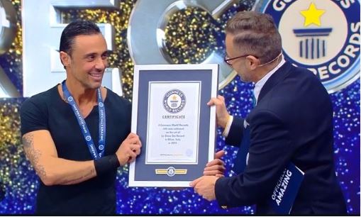 La inspiradora historia de un italiano con más de 200 Récords Guinness