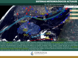 Clima hoy en Cancún y Quintana Roo: Nublado con fuertes vientos 