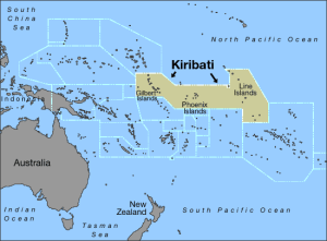 Kiribati es el primer país en recibir el Año Nuevo 2025