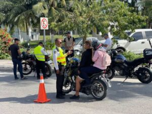 Programa Seguridad Vial para Motociclistas en Cancun seguira en vacaciones 1