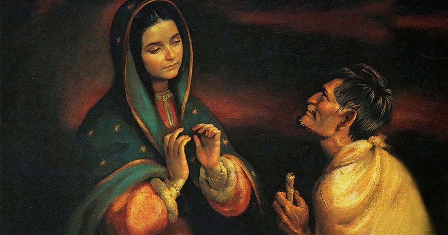 ¿Cuántas y cuáles fueron las apariciones de la Virgen de Guadalupe?