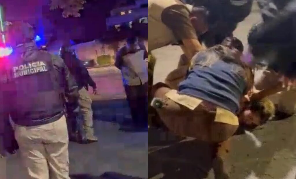 Turistas denuncian abuso de autoridad de Policía Turística y hotel de Cancún