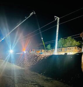 Descarrila vagón del Tren Maya en Bacalar