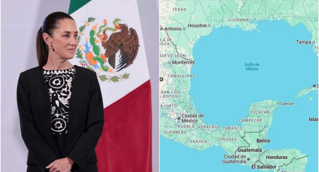 “Para el mundo entero sigue siendo el Golfo de México”: Sheinbaum responde a Trump