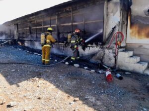 Incendio mata 12 mil aves encerradas en una granja 