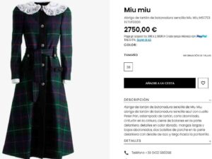 Funcionaria pide consumir en México, pero porta vestido italiano de 60 mil pesos